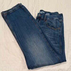 Wrangler Mens Slim Straight Jeans